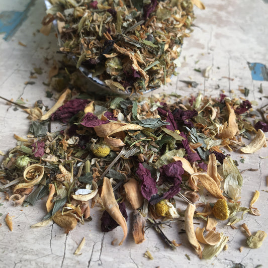 Relaksująca herbata ziołowa – Mieszanka limonkowa – 50g